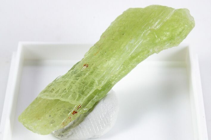 Unusual Green Kyanite Crystal - Tanzania #345726